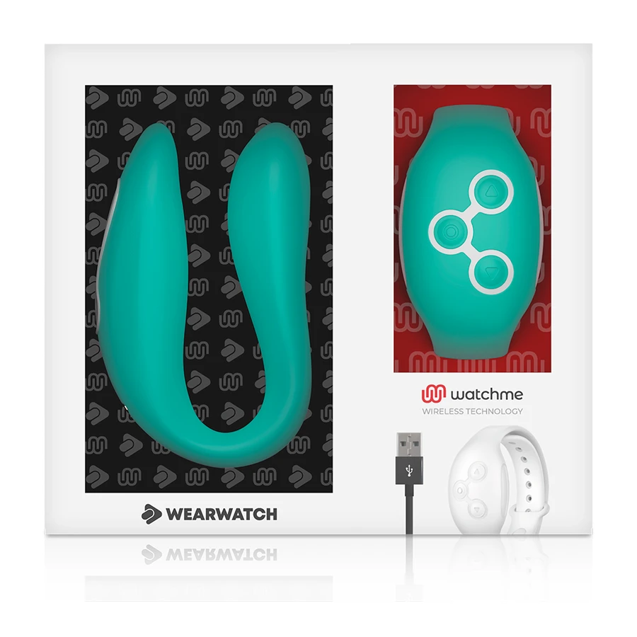 WEARWATCH - VIBRATORE WATCHME A DOPPIA TECNOLOGIA VERDE CHIARO